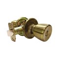 Faultless Faultless 5002069 Tulip Antique Brass Metal Privacy Knob - 3 Grade Right Handed 5002069
